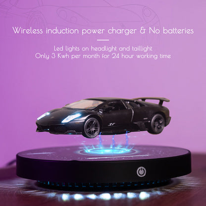 Figrhub® Magnetic Floating Diecast Car Vehicle with LED 1:36 scale