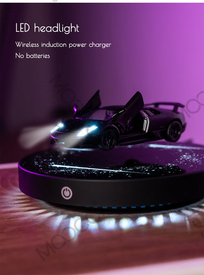Figrhub® Magnetic Floating Diecast Car Vehicle with LED 1:36 scale